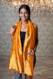 OMVAI The Sheen Stole in Golden yellow